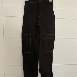 Women's Black Cargo Pants